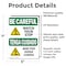 Signmission Safety Culture Sign, 5 in Width, Vinyl Decal, Rectangle, Bilingual OS-2PACK-BC-D-57-L-10067 - alternate 5
